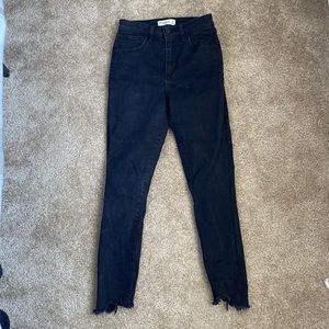 Abercrombie high rise skinny jeans!